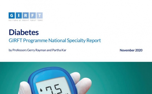 GIRFT Diabetes Report Front Page